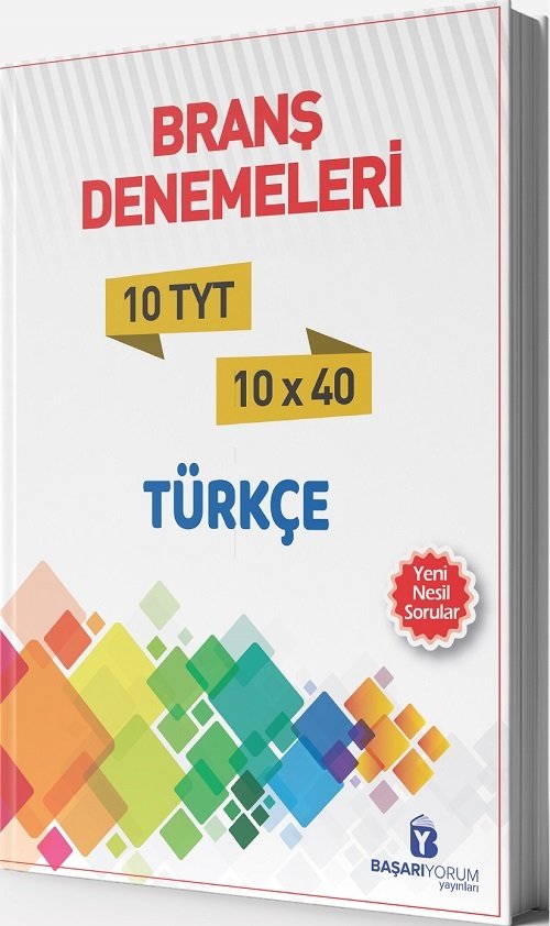 Başarıyorum YKS TYT Türkçe 10x40 Deneme Başarıyorum Yayınları