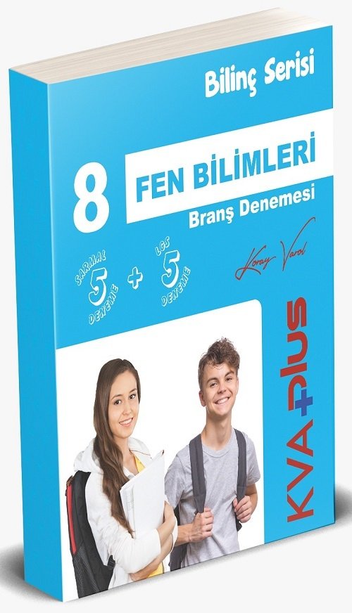 KVA Koray Varol 8. Sınıf Fen Bilimleri Bilinç Serisi 10 Deneme KVA Koray Varol Yayınları