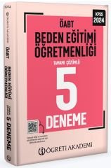 Öğreti 2024 ÖABT Beden Eğitimi Öğretmenliği 5 Deneme Çözümlü Öğreti Akademi