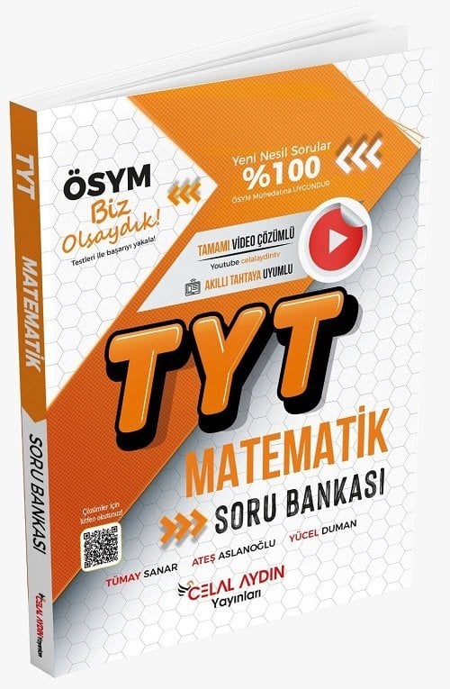 Celal Aydın YKS TYT Matematik Soru Bankası Celal Aydın Yayınları