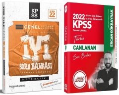 SÜPER FİYAT - Uzman Kariyer + Hangi KPSS 2022 KPSS Matematik+Türkçe Soru 2 li Set Uzman Kariyer + Hangi KPSS Yayınları