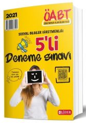 SÜPER FİYAT - Lider 2021 ÖABT Sosyal Bilgiler Öğretmenliği 5 Deneme Dijital Çözümlü Lider Yayınları