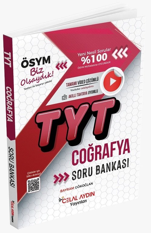 Celal Aydın YKS TYT Coğrafya Soru Bankası Celal Aydın Yayınları