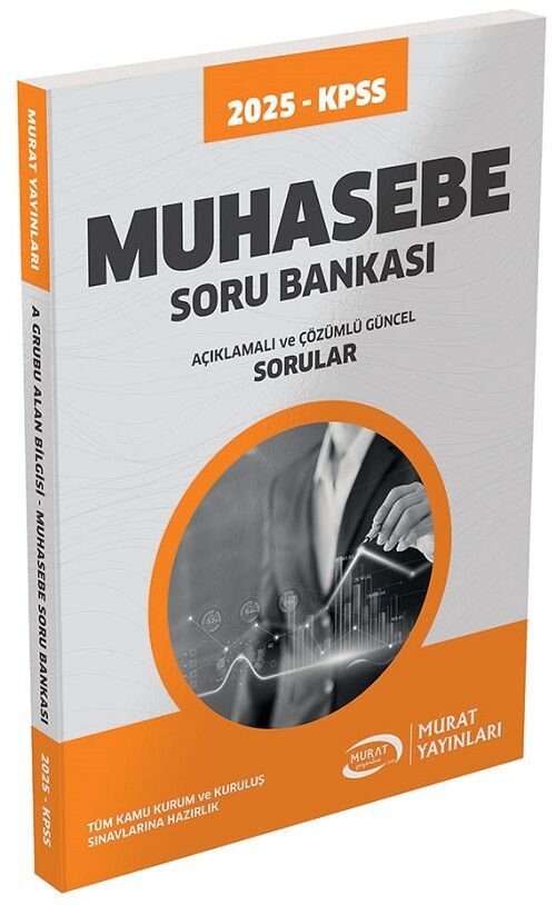 Murat 2025 KPSS A Grubu Muhasebe Soru Bankası Çözümlü Murat Yayınları