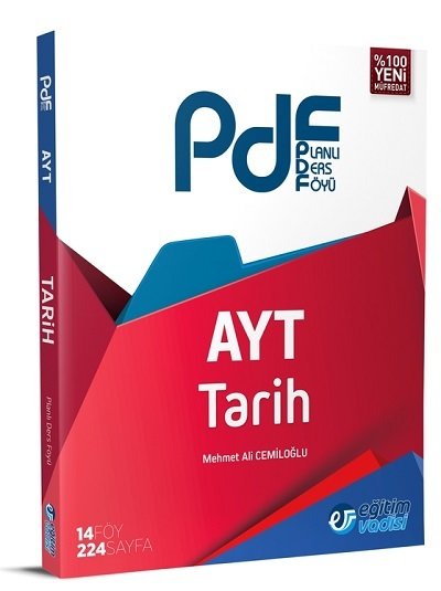 SÜPER FİYAT - Eğitim Vadisi YKS AYT Tarih PDF Planlı Ders Föyü Konu Anlatımlı Eğitim Vadisi Yayınları