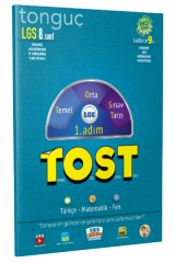 Tonguç 8. Sınıf LGS TOST 1. Adım Türkçe-Matematik-Fen Tonguç Akademi