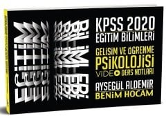 Benim Hocam 2020 KPSS Eğitim Bilimleri Gelişim ve Öğrenme Psikolojisi Video Ders Notları Ayşegül Aldemir Benim Hocam Yayınları