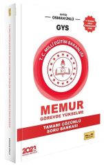 Makro Kitabevi 2023 GYS MEB Milli Eğitim Bakanlığı Memur Soru Bankası Çözümlü Görevde Yükselme Makro Kitabevi