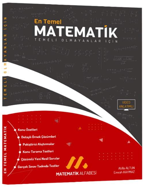 Matematik Alfabesi YKS TYT En Temel Matematik Konu Anlatımlı Matematik Alfabesi