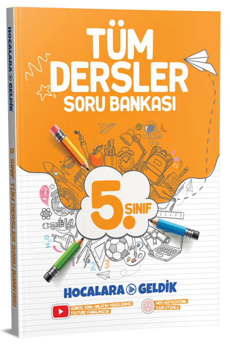 SÜPER FİYAT - Hocalara Geldik 5. Sınıf Tüm Dersler Soru Bankası Hocalara Geldik Yayınları