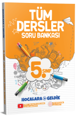 SÜPER FİYAT - Hocalara Geldik 5. Sınıf Tüm Dersler Soru Bankası Hocalara Geldik Yayınları