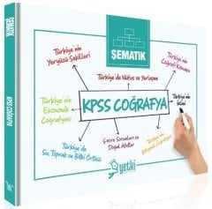 Yetki KPSS Şematik Coğrafya Yetki Yayınları