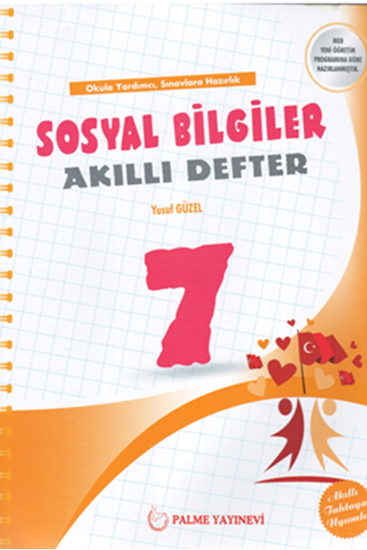 Palme 7. Sınıf Sosyal Bilgiler Akıllı Defter Palme Yayınları