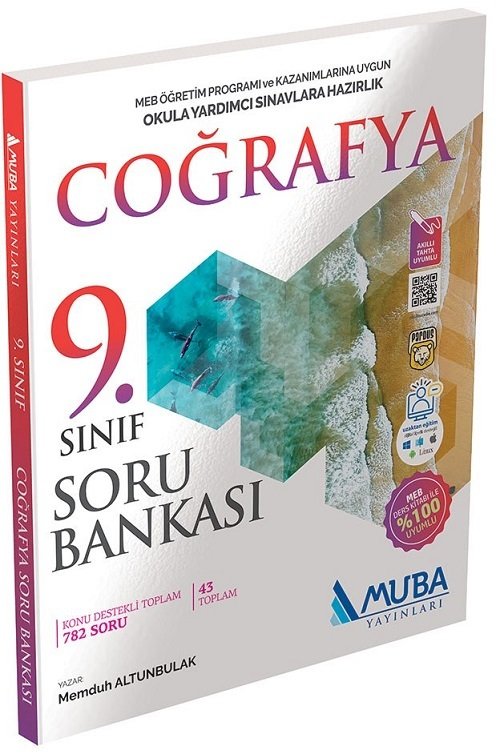 Muba 9. Sınıf Coğrafya Soru Bankası Muba Yayınları