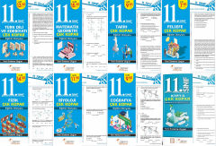 SÜPER FİYAT - Eğitim Dünyası 11. Sınıf Tüm Dersler Yaprak Test Çek Kopar 8 li Set Eğitim Dünyası Yayınları
