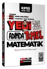 Yediiklim 2025 KPSS DGS ALES TYT 7 Yedi Adımda Temel Matematik Konu Anlatımlı Soru Bankası - Mehmet Bilge Yıldız Yediiklim Yayınları