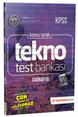 SÜPER FİYAT - Uzman Kariyer KPSS Coğrafya Tekno Test Bankası Yaprak Test Uzman Kariyer Yayınları