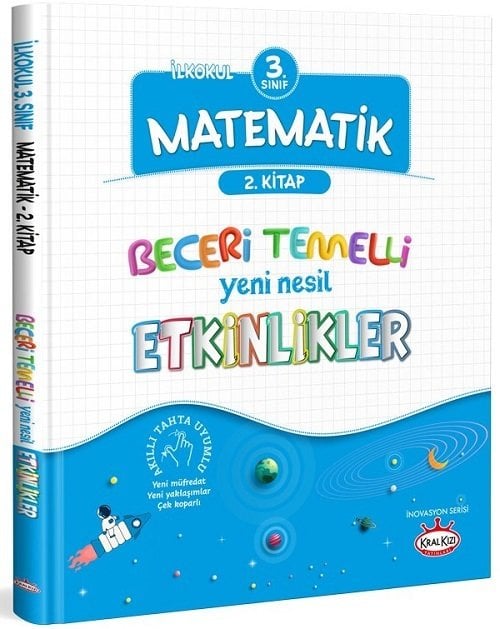 Kral Kızı 3. Sınıf Matematik Beceri Temelli Yeni Nesil Etkinlikler 2. Kitap Kral Kızı Yayınları