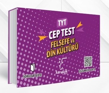 Karekök YKS TYT Felsefe ve Din Kültürü Cep Test Karekök Yayınları