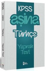 İsem 2025 KPSS Türkçe Aşina Yaprak Test İsem Yayınları