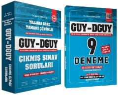 Alican Dovletov GUY DGUY Gelir Uzman Yardımcılığı Çıkmış Sınav Soruları + 9 Deneme 2 li Set Alican Dovletov