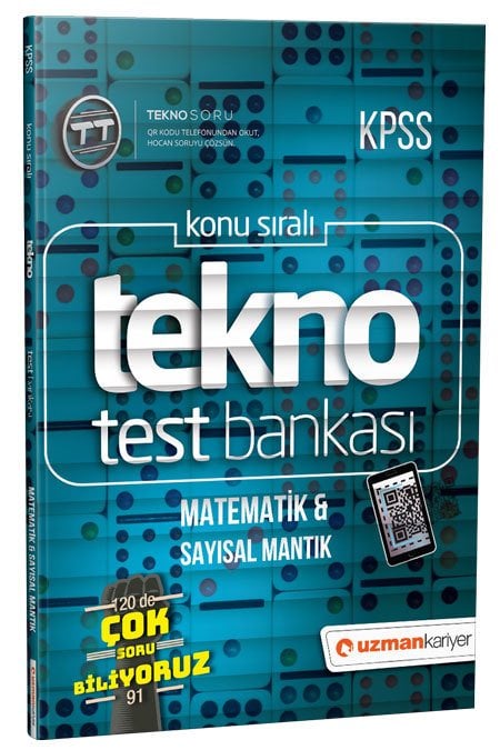 SÜPER FİYAT - Uzman Kariyer KPSS Matematik Tekno Test Bankası Yaprak Test Uzman Kariyer Yayınları