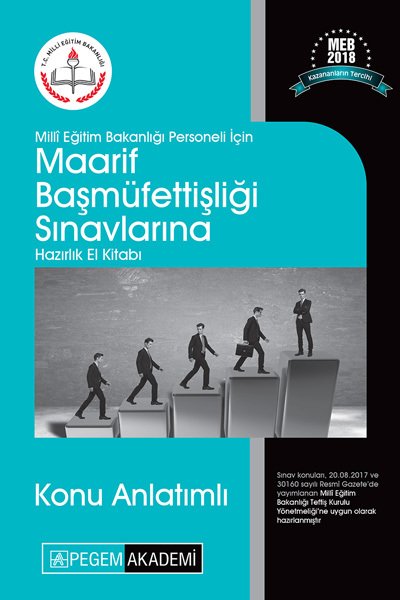 Pegem 2018 MEB Maarif Başmüfettişliği Konu Anlatımlı Pegem Akademi Yayınları