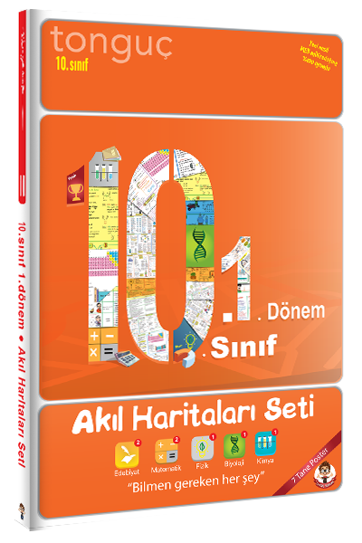 Tonguç 10. Sınıf 1. Dönem 10.1 Akıl Haritaları Seti Tonguç Akademi