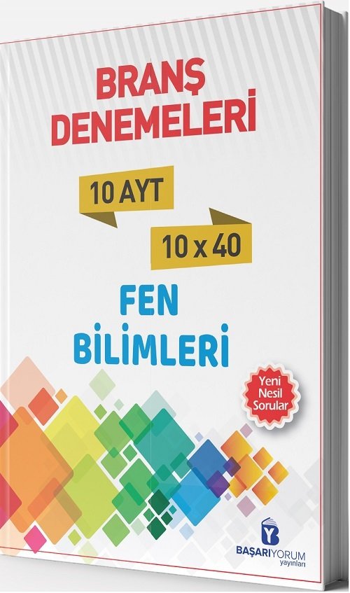 Başarıyorum YKS AYT Fen Bilimleri 10x40 Deneme Başarıyorum Yayınları