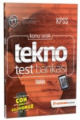 SÜPER FİYAT - Uzman Kariyer 2019 KPSS Tarih Tekno Test Bankası Yaprak Test Uzman Kariyer Yayınları