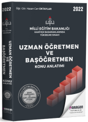 Paragon 2022 MEB Uzman Öğretmen ve Başöğretmen Konu Anlatımı Paragon Yayıncılık