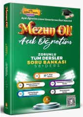 Liyakat MEZUN OL Açık Öğretim Lisesi Zorunlu Tüm Dersler Soru Bankası Liyakat Yayınları