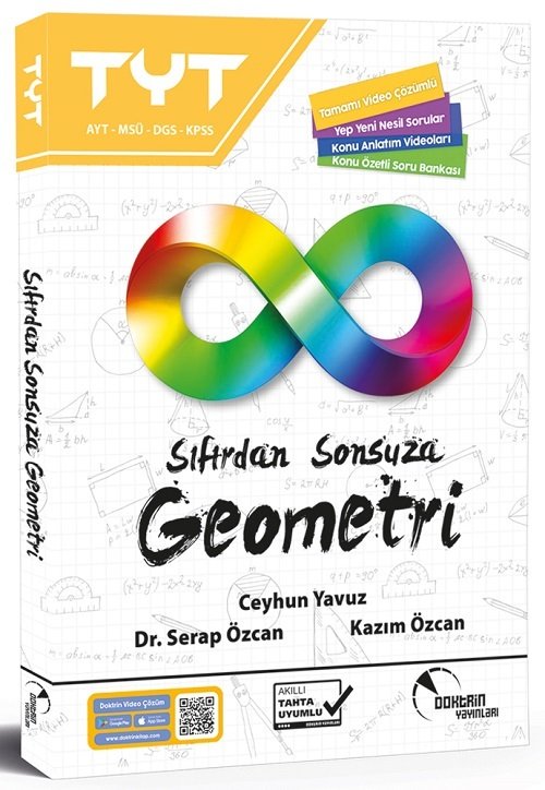 Doktrin YKS TYT Sıfırdan Sonsuza Geometri Konu Özetli Soru Bankası Doktrin Yayınları