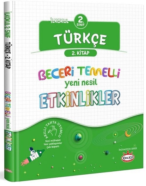 Kral Kızı 2. Sınıf Türkçe Beceri Temelli Yeni Nesil Etkinlikler 2. Kitap Kral Kızı Yayınları