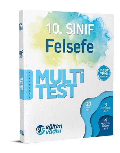 SÜPER FİYAT - Eğitim Vadisi 10. Sınıf Felsefe Multi Test Soru Bankası Eğitim Vadisi Yayınları