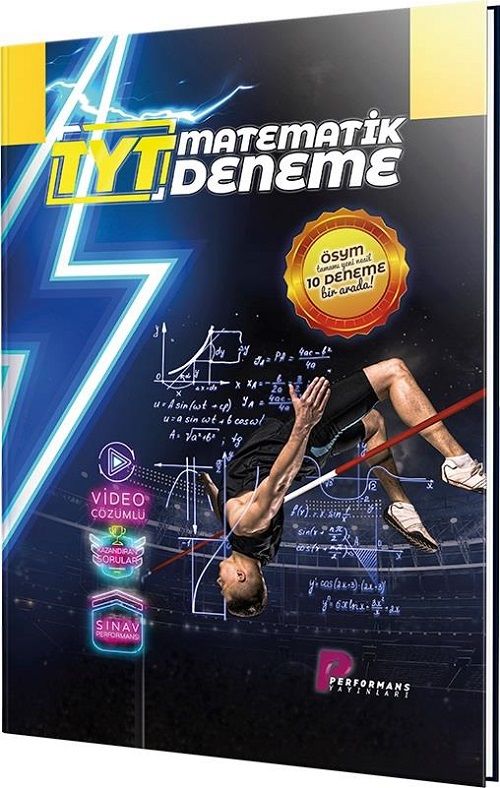 Performans YKS TYT Matematik 10 Deneme Video Çözümlü Performans Yayınları