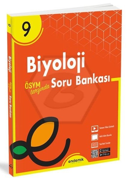 Endemik 9. Sınıf Biyoloji Soru Bankası Endemik Yayınları