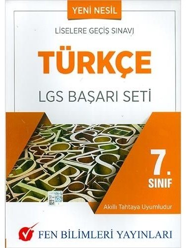 Fen Bilimleri 7. Sınıf LGS Türkçe Başarı Seti Fen Bilimleri Yayıncılık