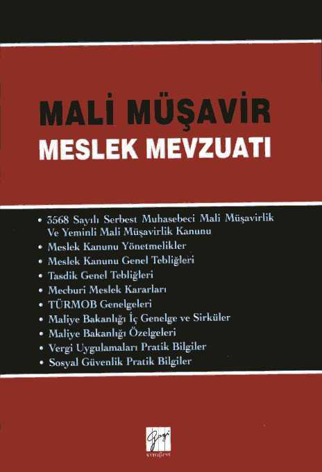 Gazi Kitabevi Mali Müşavir Meslek Mevzuatı Gazi Kitabevi