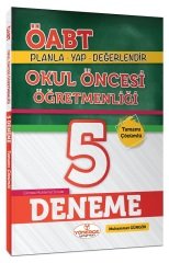 Yönerge ÖABT Okul Öncesi Öğretmenliği 5 Deneme Çözümlü - Muhammet Güngör Yönerge Yayınları