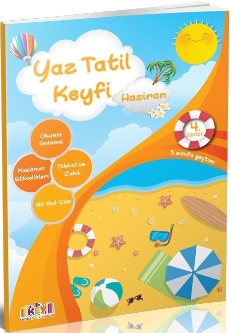 KEY Yayınları 4. Sınıf Keyifli Yaz Tatil Seti 6 lı Set KEY Yayınları