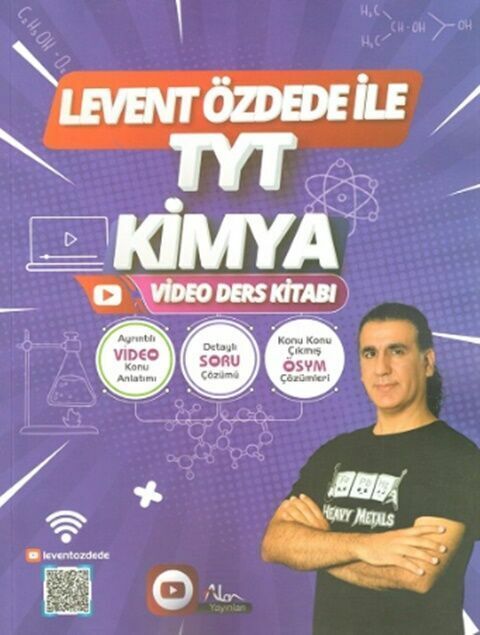 Alan Yayınları YKS TYT Kimya Video Ders Kitabı - Levent Özdede Alan Yayınları