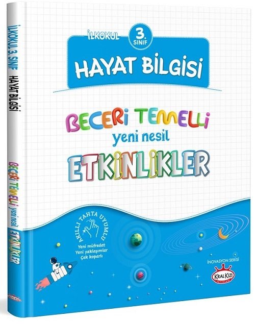 Kral Kızı 3. Sınıf Hayat Bilgisi Beceri Temelli Yeni Nesil Etkinlikler Kral Kızı Yayınları