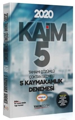 Yediiklim 2020 KAİM Kaymakamlık 5 Deneme Çözümlü Yediiklim Yayınları