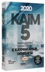 Yediiklim 2020 KAİM Kaymakamlık 5 Deneme Çözümlü Yediiklim Yayınları