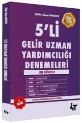 4T Yayınları GUY Gelir Uzman Yardımcılığı 5 Deneme 2. Baskı - Alican Dovletov 4T Yayınları