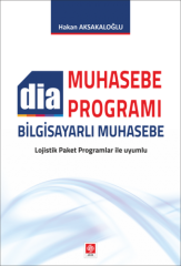 Ekin Dia Muhasebe Programı Bilgisayarlı Muhasebe - Hakan Aksakaloğlu Ekin Yayınları