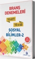 Başarıyorum YKS AYT Sosyal Bilimler-2 10x40 Deneme Başarıyorum Yayınları