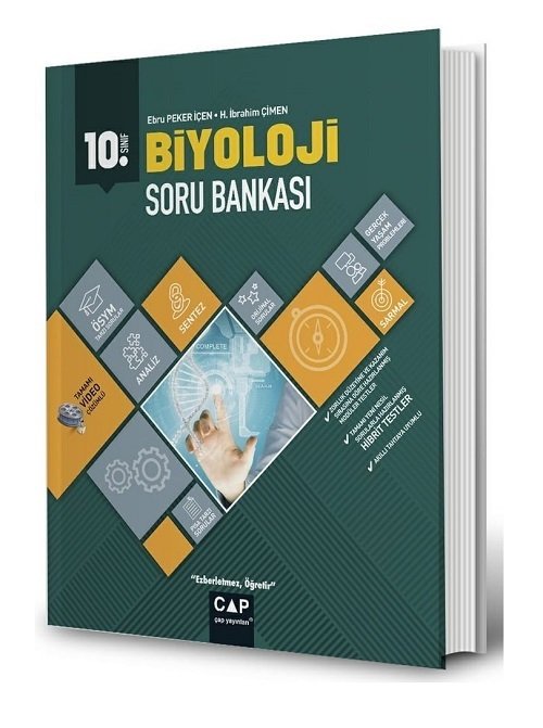 Çap Yayınları 10. Sınıf Biyoloji Soru Bankası Anadolu Liseleri Çap Yayınları