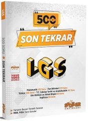 Spoiler 8. Sınıf LGS Son Tekrar 500 Soru Bankası Spoiler Yayınları